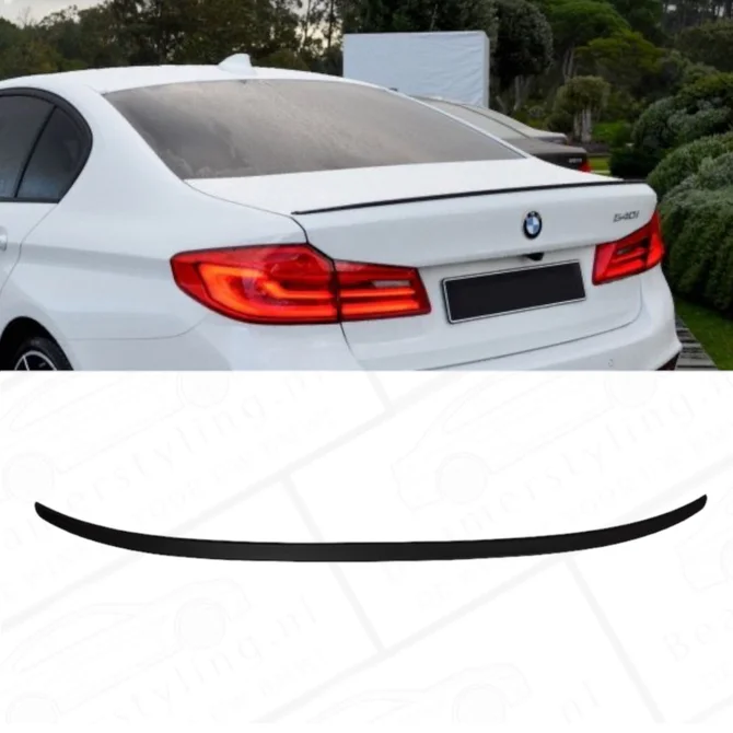 Kofferbak Spoiler Lip - BMW G30 Sedan - Hoogglans Zwart