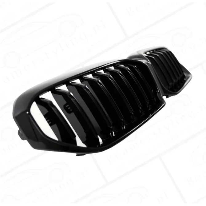 Nieren - BMW G30 / G31 LCI - Hoogglans Zwart | Zonder Camera