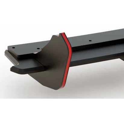 Street Pro Diffuser - BMW M5 F90 - Maxton Design — Zwart / Rood