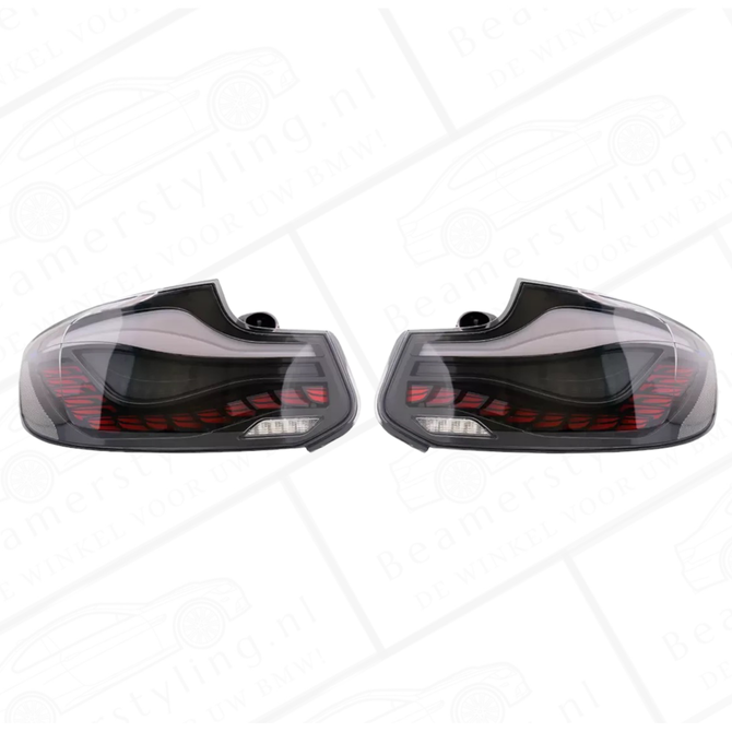 OLED Achterlichten - BMW F22 / F23 & F87 - Vol LED - Smoke/Rood
