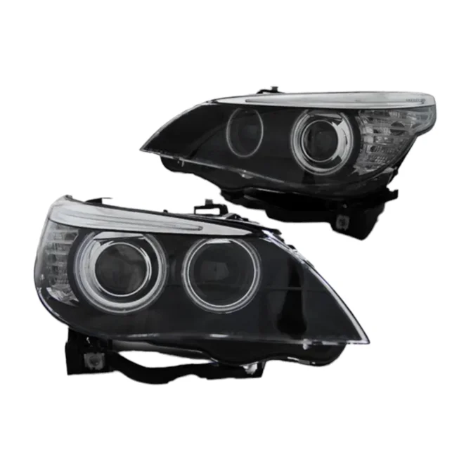 Koplampen D2S - BMW E60 / E61 - Ccfl Angel Eyes - LCI Look | 03-04