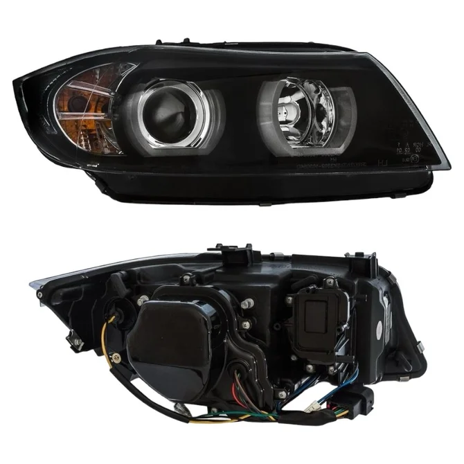H7 Koplampen - BMW E90 / E91 - 3D LED Angel Eyes | 2005-2008