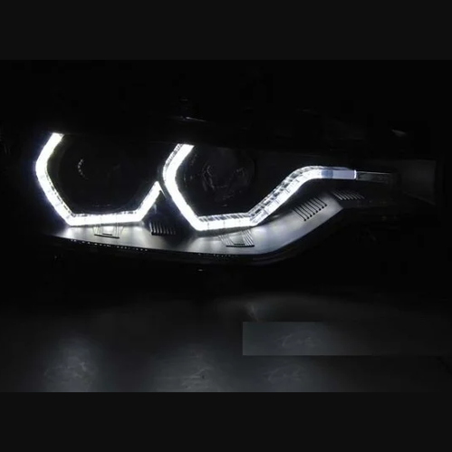 Koplampen - BMW F30 / F31 - 3D LED Angel Eyes | 2012-2015