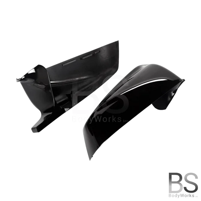 Spiegelkappen - BMW 5 Serie F07 Gt - M Look - Hoogglans Zwart | 2009-2013