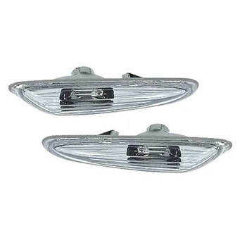 Witte Zijknipperlichten Origineel BMW 3 Serie E46 Sedan / Touring 2001 - 2005