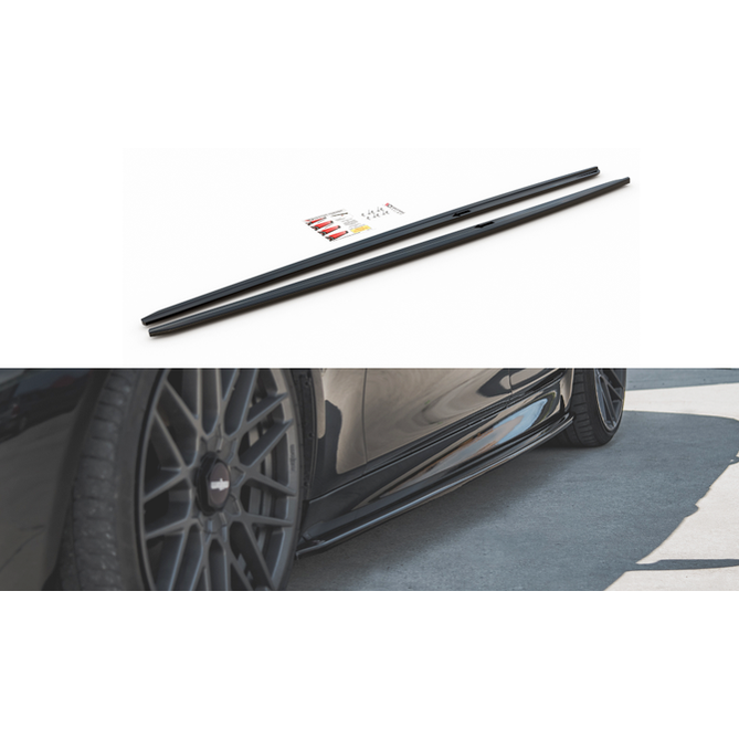 Side Skirt Extensions V2 - BMW F10 / F11 - M Pakket - Maxton Design | 2010-2017