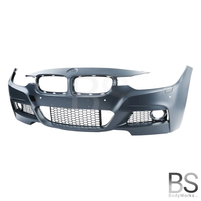 Voorbumper - BMW F30 / F31 - M Pakket Look - Met PDC | 12-15