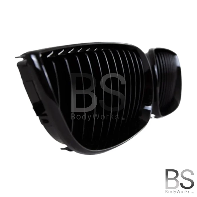 Nieren - BMW 1 Serie E87 & E81 - Hoogglans Zwart | Ook Voor M