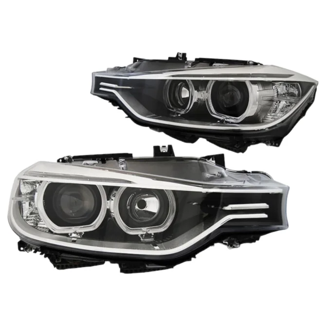 Koplampen - BMW F30 / F31 - LED Angel Eyes - Xenon Look | 2012-2015
