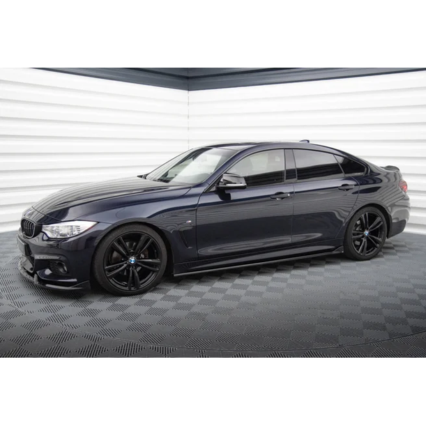 Side Skirt Extensions - BMW F36 Gran Coupé - M Pakket - Maxton Design
