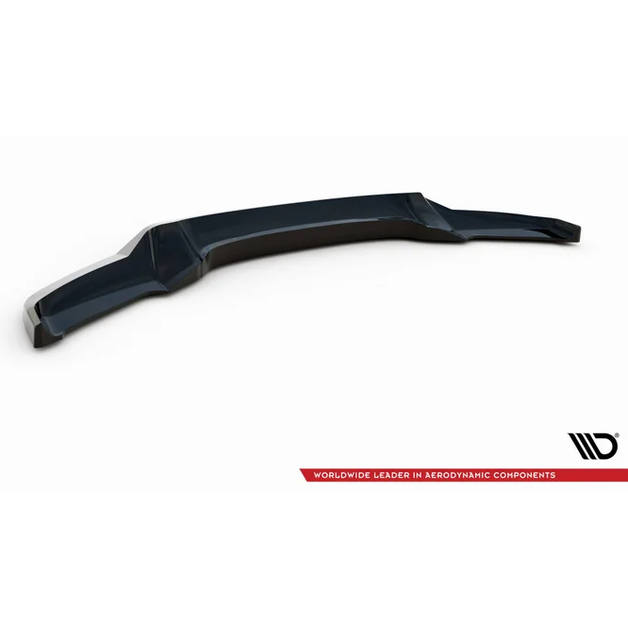 Front Lip V2 - BMW X6 F16 - Maxton Design - Voor M Pakket — Gestructureerd Mat Zwart