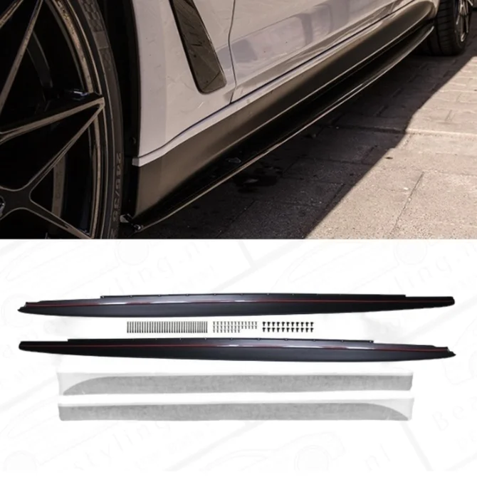 Side Skirt Extensions - BMW G30 / G31 - Voor M Pakket | 2017-2023