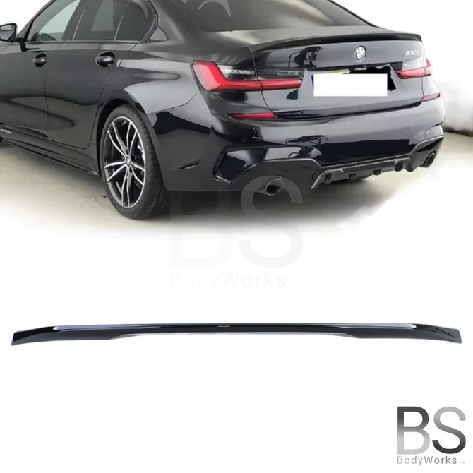 Spoiler - BMW G20 Sedan - M Performance Look - Hoogglans Zwart