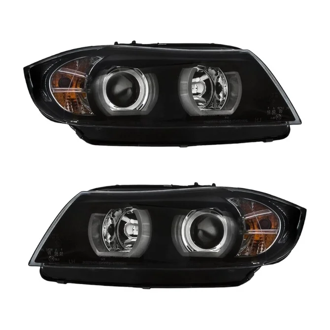 H7 Koplampen - BMW E90 / E91 - 3D LED Angel Eyes | 2005-2008