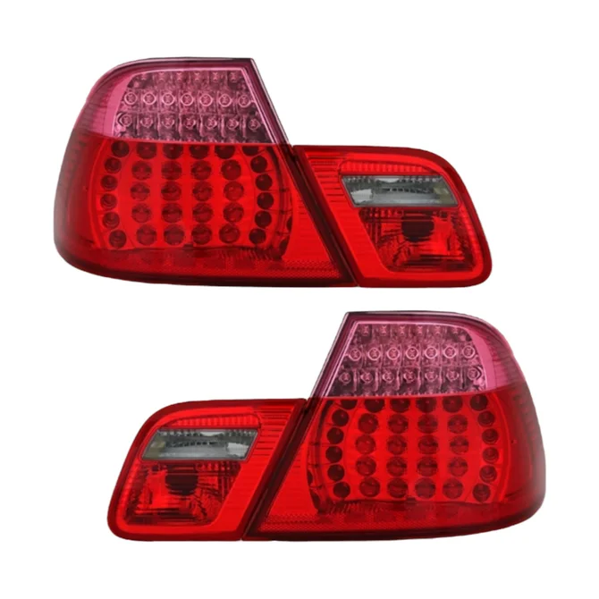 LED Achterlichten - BMW E46 Coupé - Rood - Facelift Design | 99-03