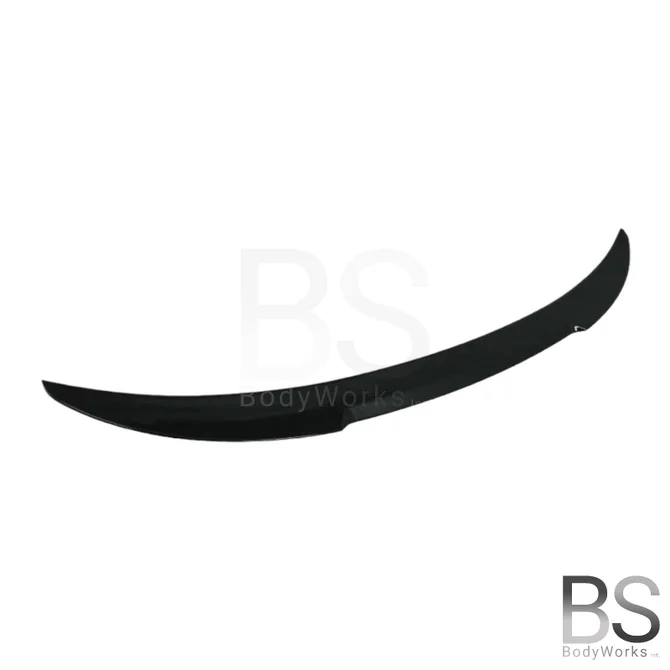 M4 Look Spoiler - BMW 3 Serie F30 Sedan - Glanzend Zwart