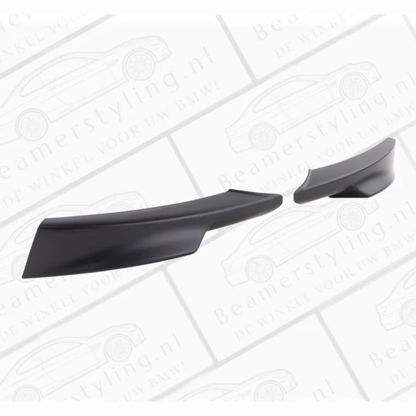 M Pakket Splitters Mat Zwart BMW E90 / E91 2008-2013