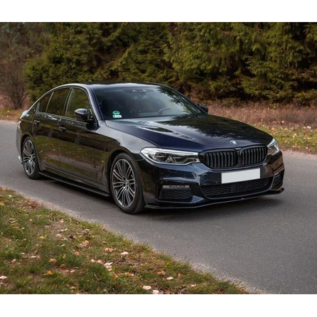 Side Skirt Extensions - BMW G30 / G31 - Maxton Design - Voor M Pakket — Hoogglans Zwart