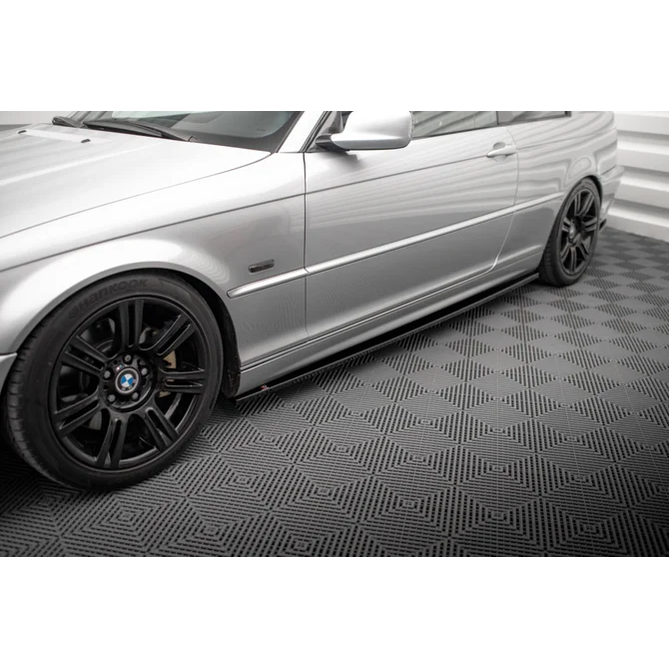 Side Skirt Extensions - BMW E46 Coupé / Cabrio - Maxton Design | 99-03