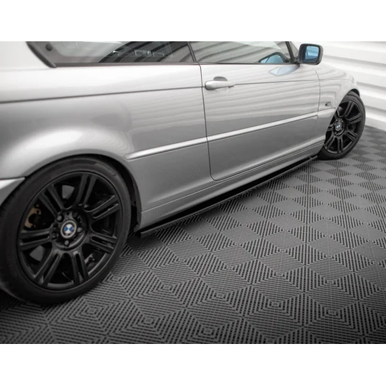 Side Skirt Extensions - BMW E46 Coupé / Cabrio - Maxton Design | 99-03