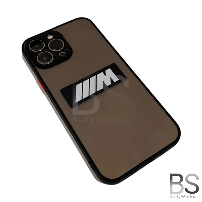 Telefoon Hoesje - Met M Logo Design - Apple Iphone 13 / 14 / 15 — Apple Iphone 14 Pro Max