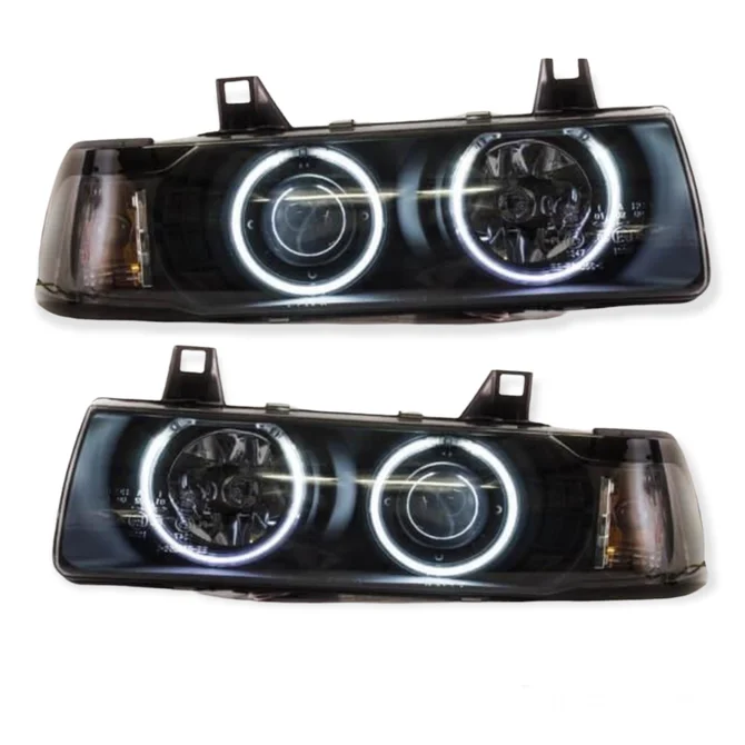 Koplampen - BMW E36 Coupé / Cabrio - Ccfl Angel Eyes | 90-99