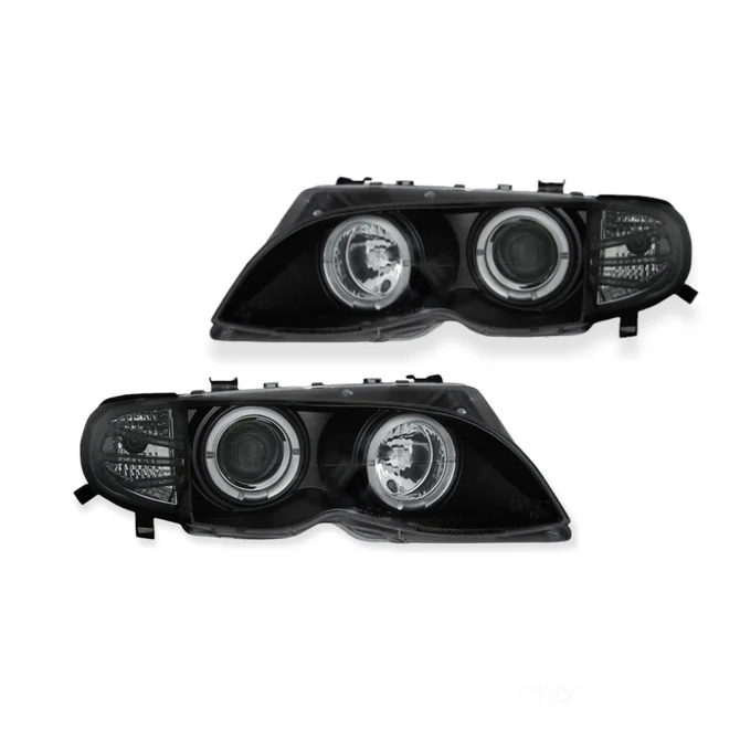 LED Angel Eyes Koplampen BMW 3 Serie E46 2001-2005 Sedan / Touring