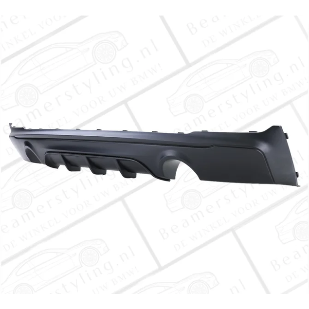 Performance Diffuser M235I M240I BMW F22 / F23 Mat Zwart