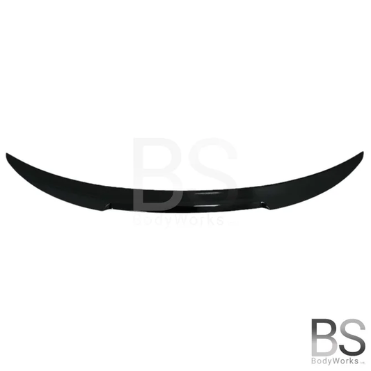 M4 Look Spoiler - BMW 3 Serie F30 Sedan - Hoogglans Zwart | 11-19