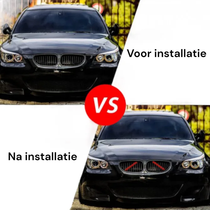 Strut Bar BekLEDing - Voor BMW - 330Mm / 285Mm | 3 Kleuren — Rood / 285Mm X 31,5Mm