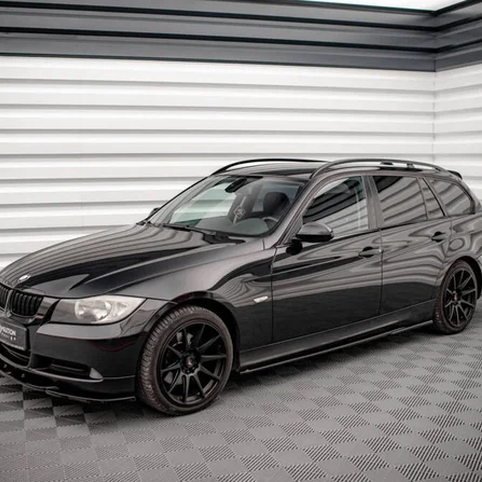 Side Skirt Extensions - BMW E90 / E91 - Maxton Design | 2005-2008