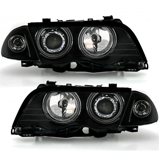 Koplampen - BMW E46 Sedan / Touring - Ccfl Angel Eyes | 1998-2001