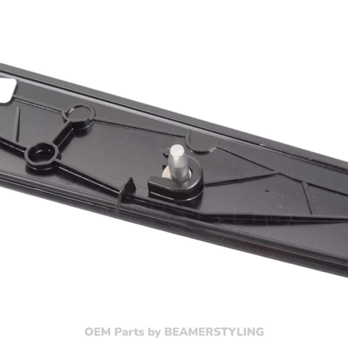 Interieur Lijst - BMW 1 Serie E81/E87LCI/E82/E88 - Afdekking Dashboard - Hoogglans Zwart - Origineel BMW | 51459121706 - Beamerstyling.nl