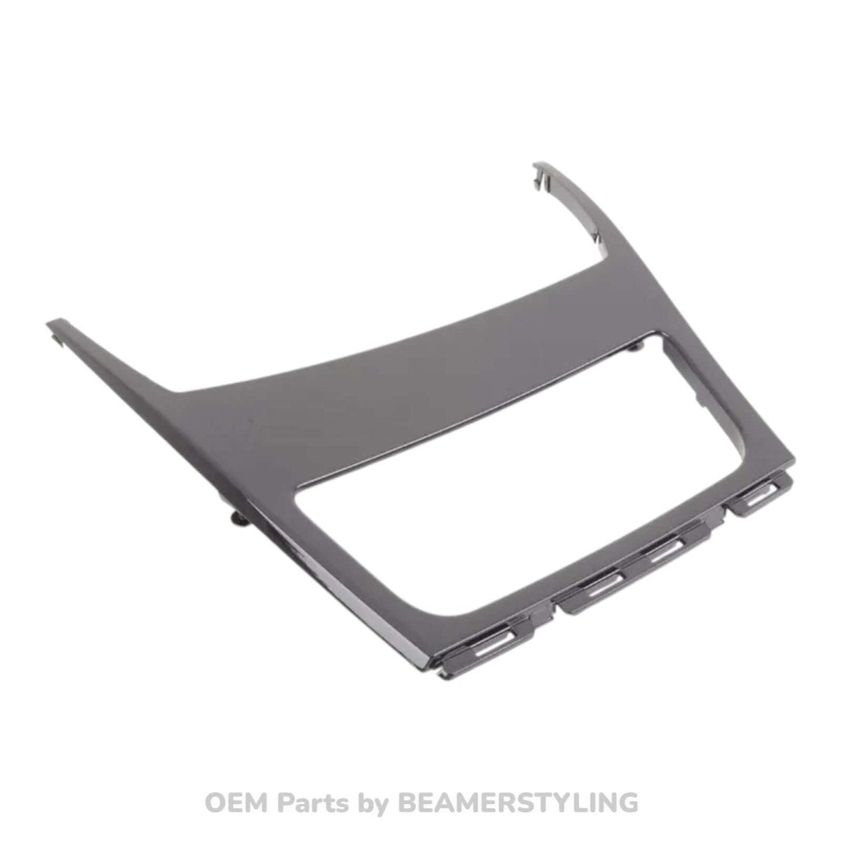 Interieur Lijst - BMW 1 Serie E81/E87LCI/E82/E88 - Afdekking Middenconsole - Hoogglans Zwart - Origineel BMW | 51169121712 - Beamerstyling.nl