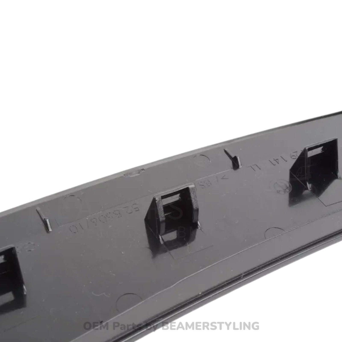 Interieur Lijst - BMW 1 Serie E81/E87LCI/E82/E88 - Afdekking Middenconsole - Hoogglans Zwart - Origineel BMW | 51169121712 - Beamerstyling.nl