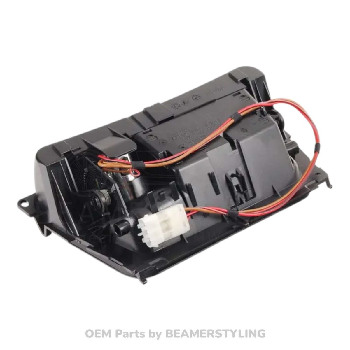 Interieur Lijst - BMW 1 Serie E81/E87LCI/E82/E88 - Asbak + Afdekking Middenconsole - Hoogglans Zwart - Origineel BMW | 51169137623 - Beamerstyling.nl