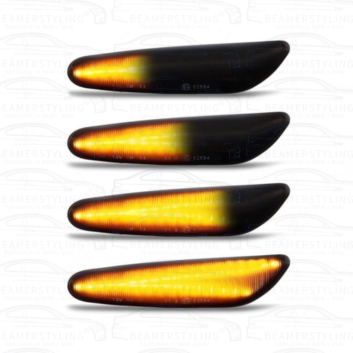 Knipperlichten - BMW E60/E61 - LED - V - Style - Dynamisch | 03 - 10 - Beamerstyling.nl
