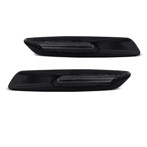 Knipperlichten - BMW E81 / E87 / E82 / E88 / E90 / E91 / E92 / E93 / E60 / E61 - F10 Design | Hoogglans Zwart - Beamerstyling.nl