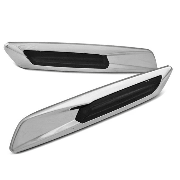 Knipperlichten - BMW E81 / E87 / E82 / E88 / E90 / E91 / E92 / E93 / E60 / E61 - F10 Design | Zilver - Beamerstyling.nl