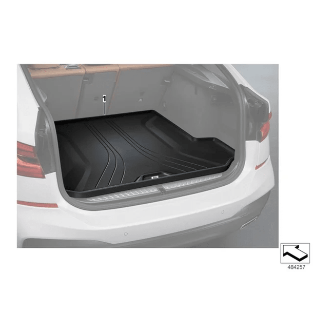 Kofferbak Mat - BMW 5 Serie G30 Sedan - All - Weather | Origineel BMW — Niet Voor 530E - Beamerstyling.nl