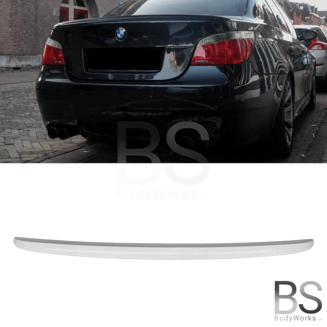 Kofferbak Spoiler - BMW E60 Sedan - M5 Optiek | Onbewerkt - Beamerstyling.nl