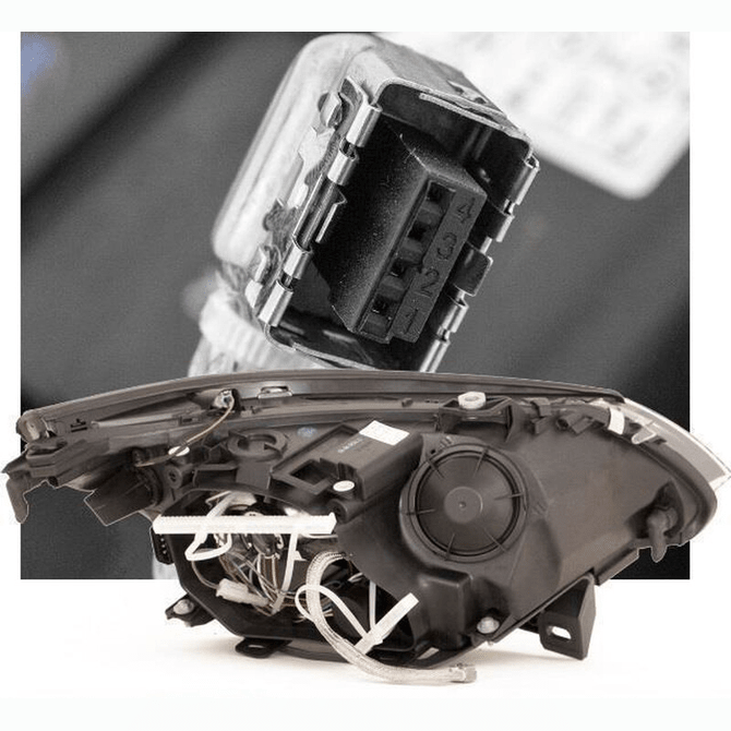 Koplamp - BMW 5 Serie E60 / E61 - Depo - D1S/H7 | 2005-2007 — Complete Set Links + Rechts - Beamerstyling.nl