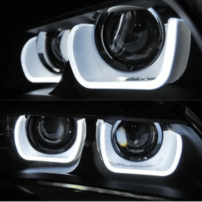 Koplampen - BMW X1 E84 - Xenon D1S - Drl Angel Eyes | 12 - 15 - Beamerstyling.nl