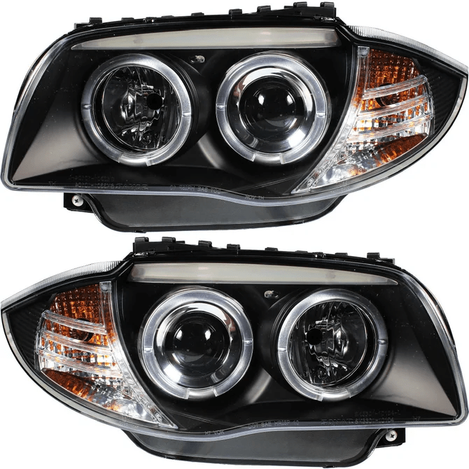 Koplampen - CCFL Angel Eyes - BMW 1 Serie E81 / E87 & E82 / E88 - Beamerstyling.nl