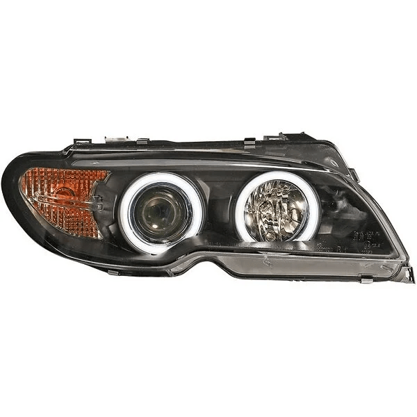 Koplampen Set Angel Eyes Ccfl BMW 3 Serie E46 Coupé / Cabrio 2003-2006 - Beamerstyling.nl