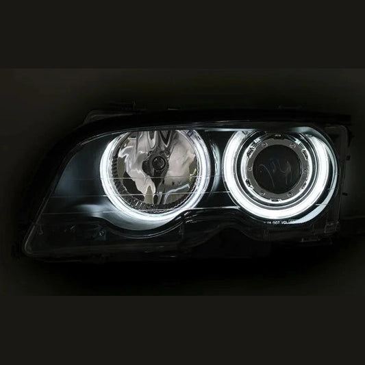 Ccfl Angel Eyes Koplampen BMW 3 Serie E46 1999-2003 Coupé / Cabrio
