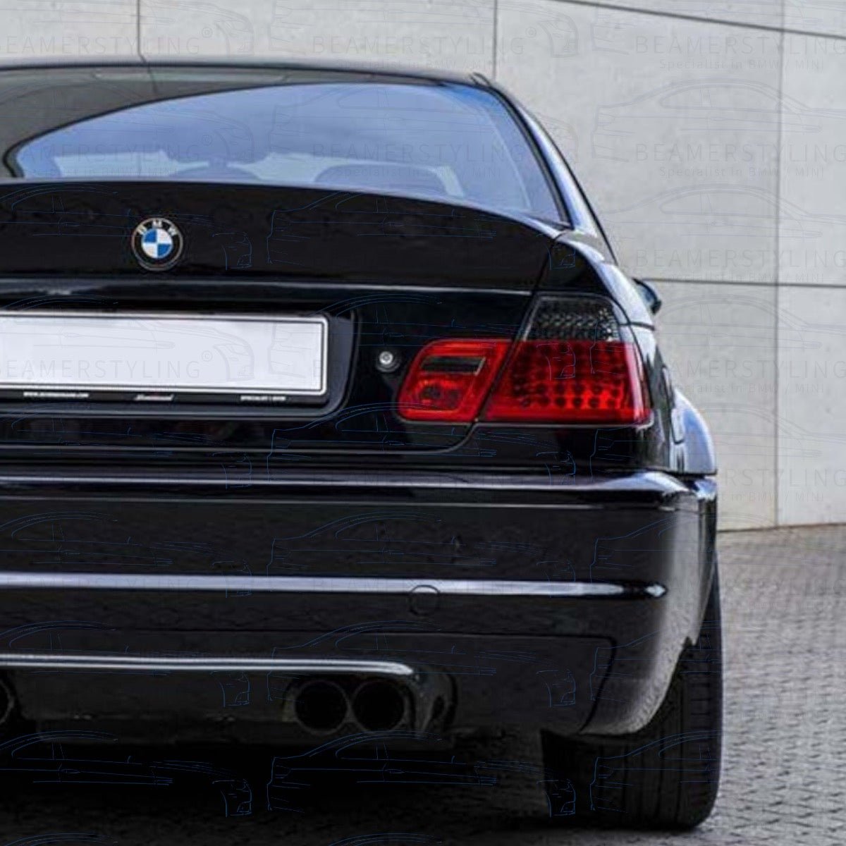 LED Achterlichten - BMW E46 Coupé - Rood/Smoke - Facelift Design | 99-03 - Beamerstyling.nl
