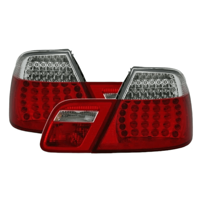 LED Achterlichten - BMW E46 Coupé - Rood/Wit - Facelift Design | 99-03 - Beamerstyling.nl