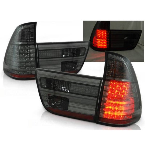 LED Achterlichten - BMW X5 E53 - Smoke Design | 99-03 | Beamerstyling.Nl - Beamerstyling.nl