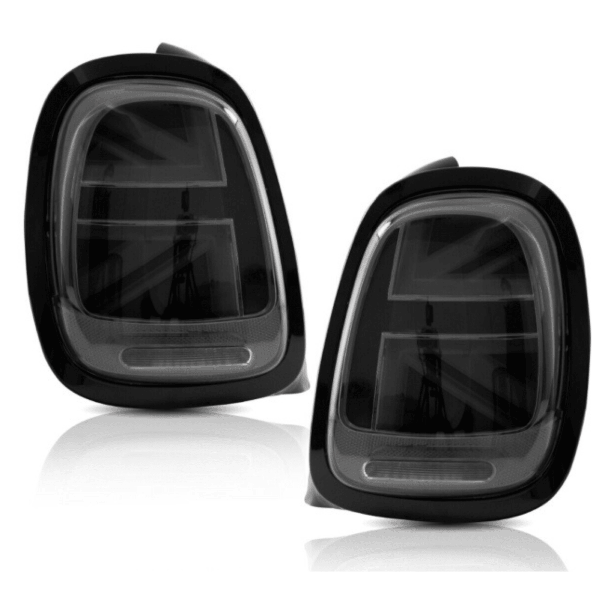LED Achterlichten - Mini F55 F56 F57 - Smoke - Union Jack Design - Dynamisch | 14-20 - Beamerstyling.nl